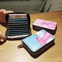 Gói thẻ ID siêu mỏng và đơn giản dành cho nữ mini mini đồng xu dung lượng lớn ví một túi nhỏ cá tính gói nam ví đựng thẻ mini