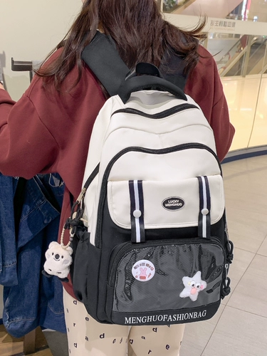 Сумка боли в рюкзаке с болью в школу школьной средней школы, ученики начальной школы средней школы старшеклассника, большая прозрачная доска для доставки мезонина