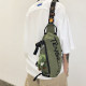 Crossbody bag men's chest bag casual small backpack 2024 new boys bag trendy boy shoulder bag men