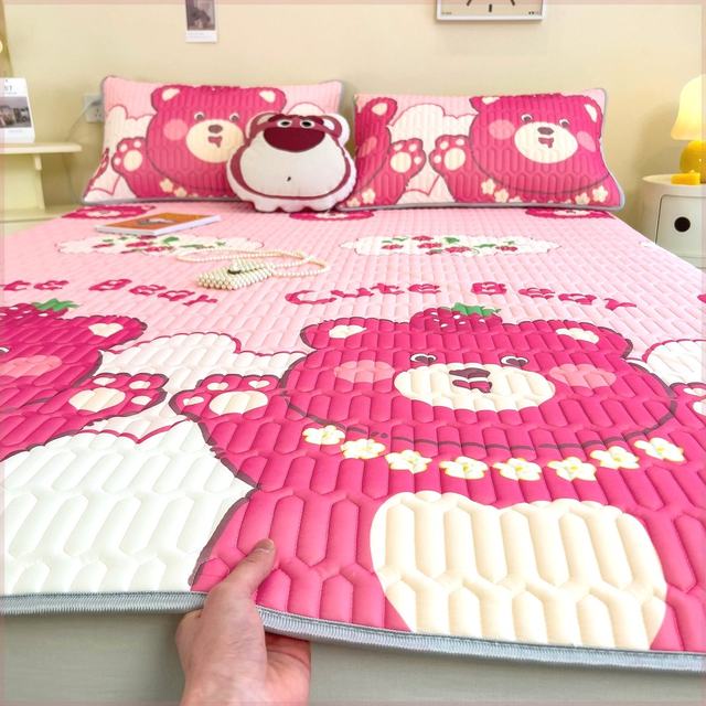 Class A ice silk latex cool mat single piece summer washable summer cool mattress single air conditioner ice silk soft mat feel