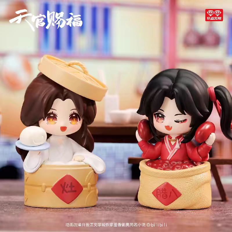 天官赐福盲盒开箱!谢伶花城手办绝了!兄弟们冲啊!_潮玩盲盒_淘宝游戏网