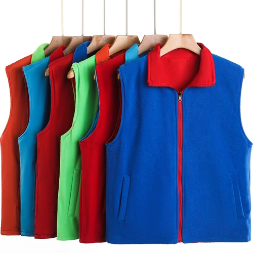 Утепленный двусторонний жилет, делается под заказ, с услугой печати логотипа