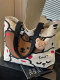 Casual Large-Capacity Bag for Female College Students to Commute to Class, New Summer Style Cartoon Bear Canvas Bag, Shoulder Tote Bag