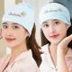 Синяя вышитая маленькая шляпа кролика+такая же платка