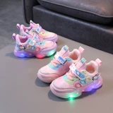 Дышащая спортивная обувь, милые туфли для девочек