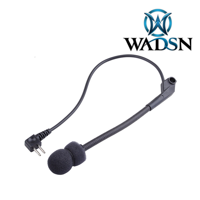Wadsn Warderson pickup noise reduction tactical headset accessories Microphone modification upgrade equipment