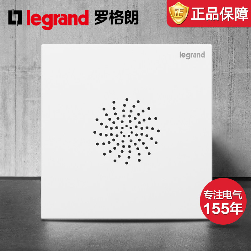 Roger Langswitch socket panel Classic White Intelligent Sound And Light Control Time-lapse Switch 3 Wire Nature Sensing Switch