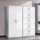 Iron Cabinet File Cabinet Office Filing Cabinet with Lock File Cabinet Financial Voucher Storage Cabinet Steel Drawer Low Cabinet