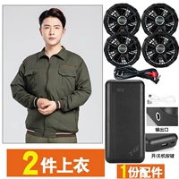 Лонгслив, вентилятор с аксессуарами, батарея, 2 шт