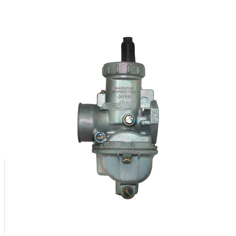 适用嘉陵摩托车jh70弯梁dy90捷达jd100卧式110cc摩托车化油器正品