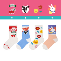 Childrens socks Spring and Autumn Cotton Womens Socks
