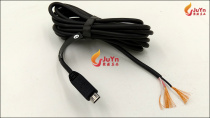 Original high current micro USB single head charging cable 20AWG copper core super long 2 4 meters