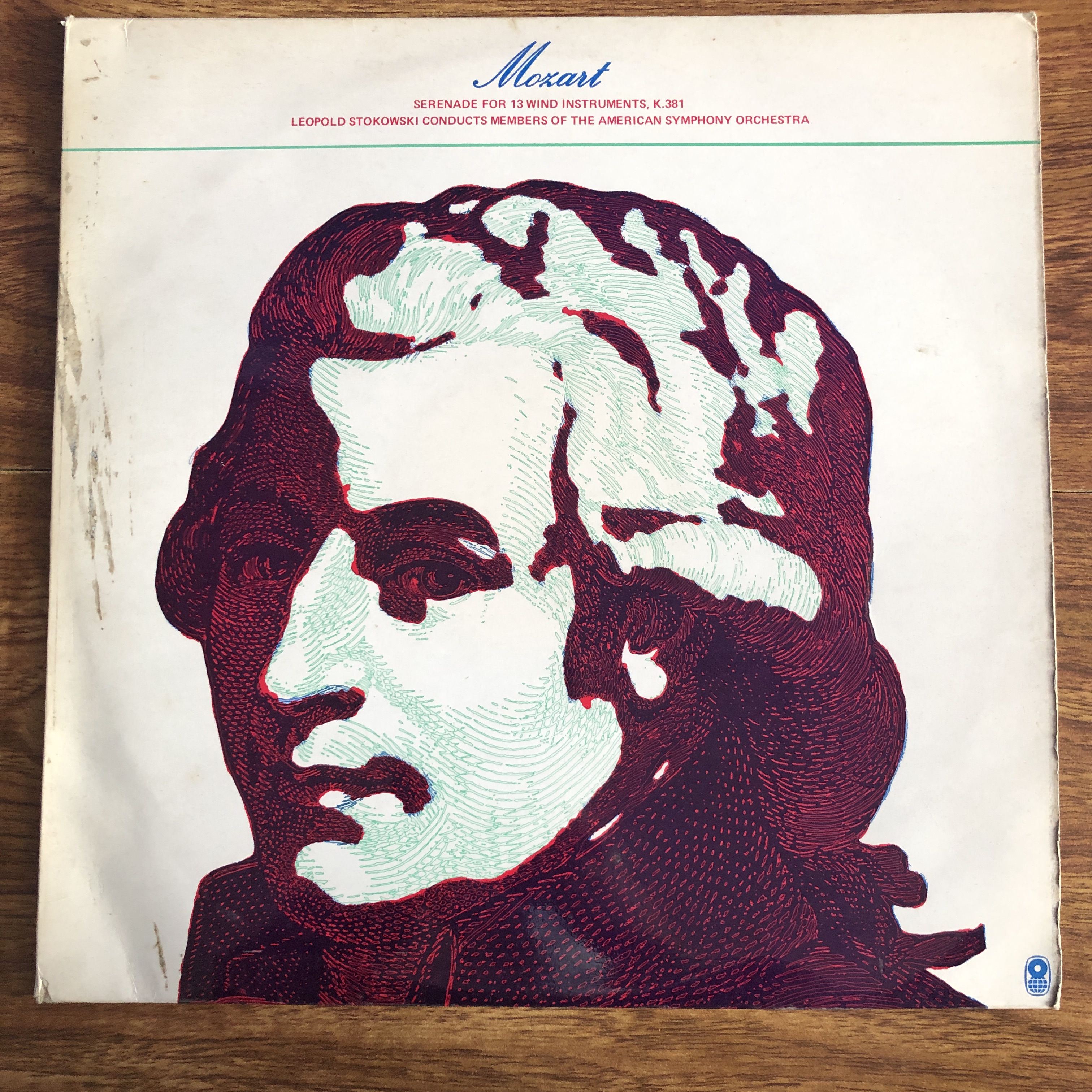 Mozart Symphony No. 13 Stokowski Vinyl LP