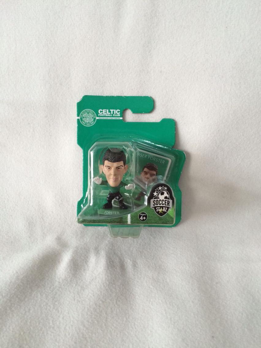 Soccerstarz Celtic Foster Genuine Mini Football Puppet Doll Model (original box)