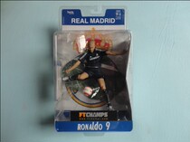 Real Madrid FT CHAMPS football doll model No. 9 Ronaldo (Grand Luo Black Away Edition)