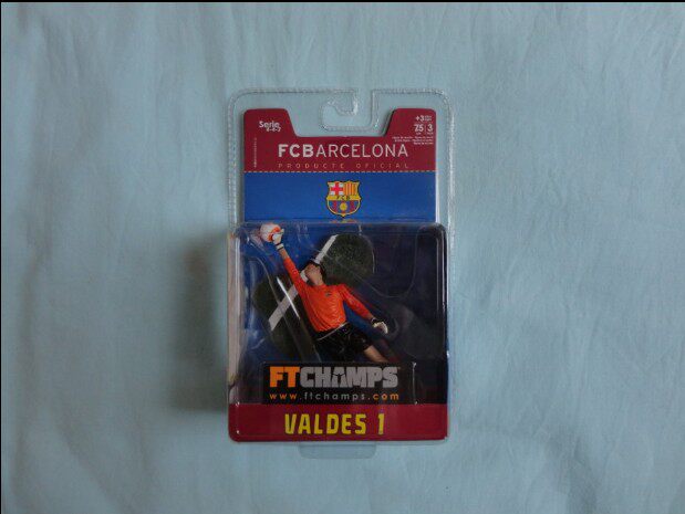 UEFA Champions Barcelona FT CHAMPS Football Man Puppets 1 keeper Valdez (3 inches) - Taobao