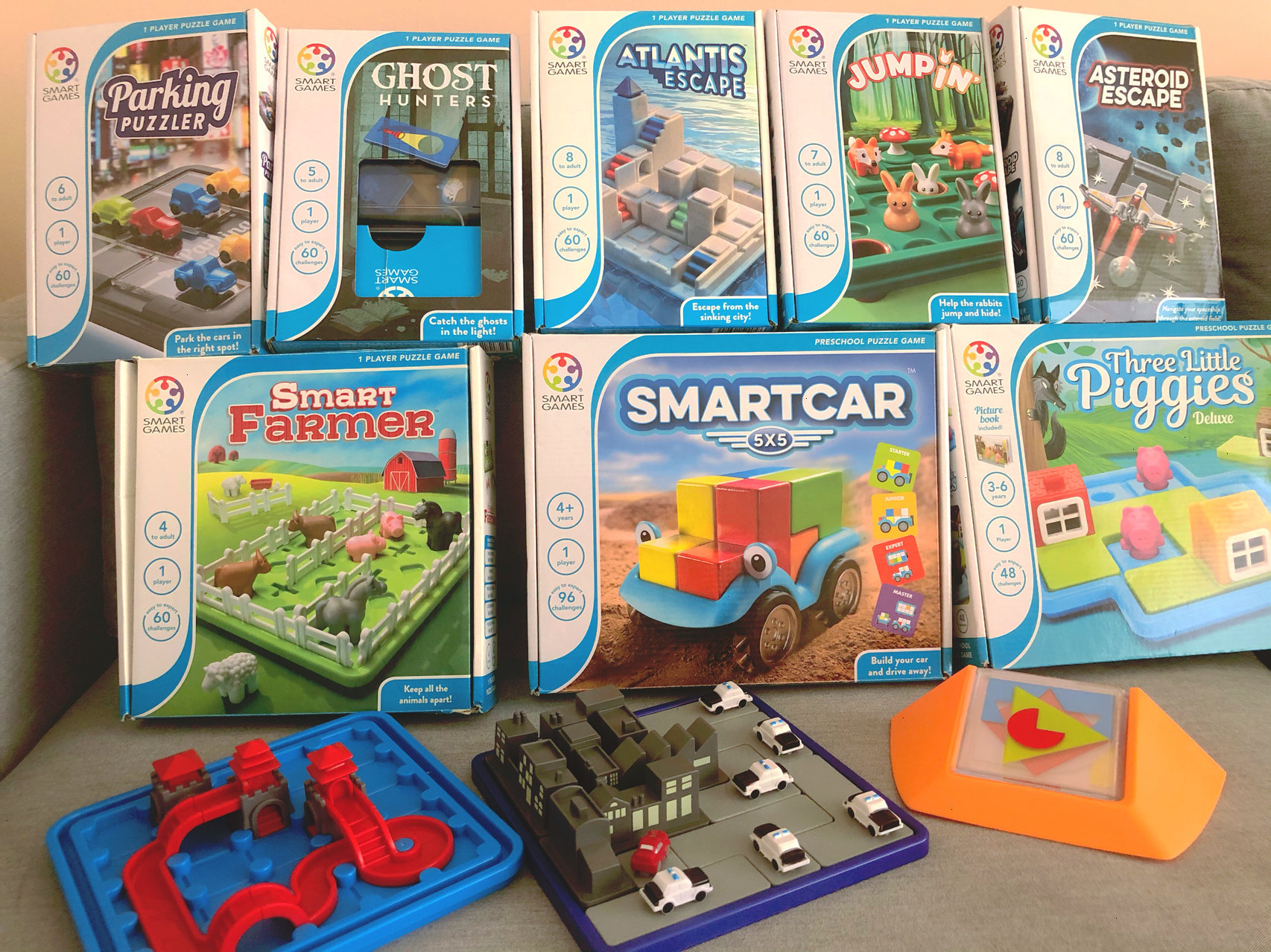 Smart Games Puzzle Toy Table Tours Collection | intellect Brain Logic Thinking Table Tours Parent-child Gifts