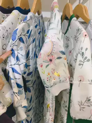 Australia Relax baby baby anti-kick quilt leg sleeping bag Children's gauze bamboo cotton thickened autumn and winter leg sleeping bag