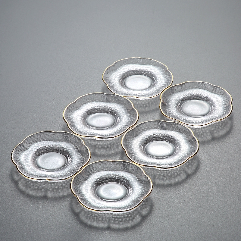 Sketching glass-cup cushion tea cup cushion tea cushion tea cushion tea cushion cup of tea Mat Trust tea cushion Gongfu Tea Insured mat