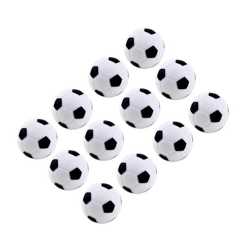 Table Football Machine Flower Ball Solid small football Black and white football 30mm 32mm 36mm