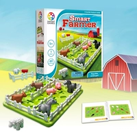 Ферма, настольная игра, умные игры, 4 лет, раннее развитие, обучение