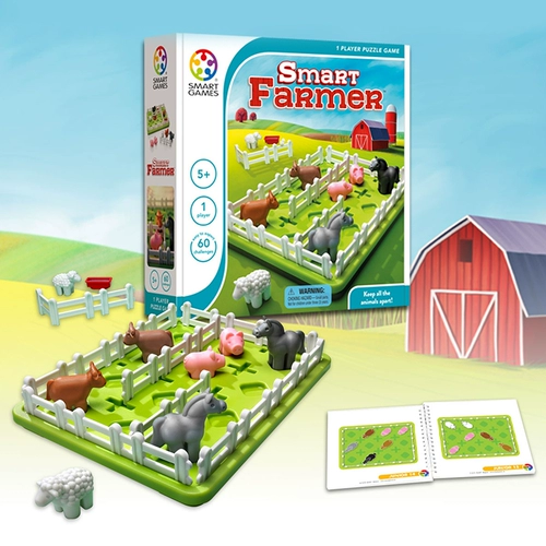 Ферма, настольная игра, умные игры, 4 лет, раннее развитие, обучение