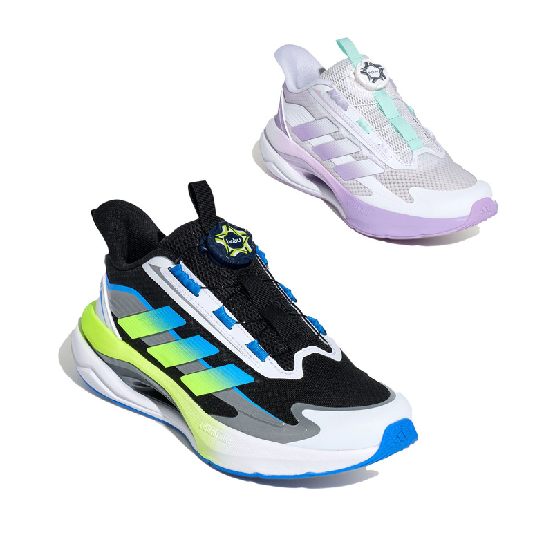 Adidas 26 Summer Lightning Dart Ultra-Light Breathable Knob Running Training Sneakers for Boys and Girls Kh5657