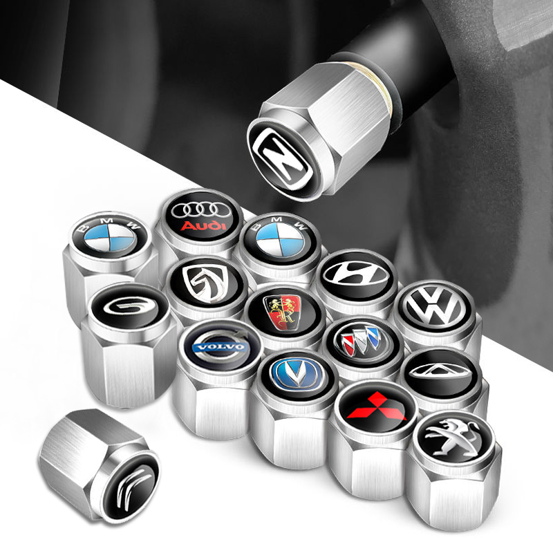 Tire vacuum tire valve cap Zotye automobile metal tire core cover nut modified universal air nozzle protection cover