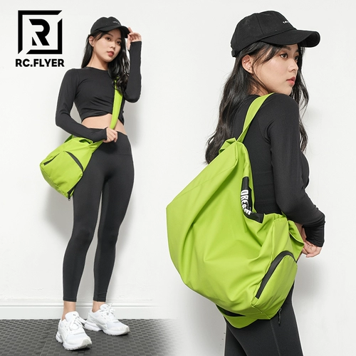 Спортивная сумка через плечо для плавания, одежда для йоги с разделителями, США, популярно в интернете