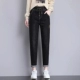 Черные [одиночные брюки нормальные] 9938