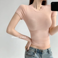 Персиковый апельсин (маленький круговой воротник)