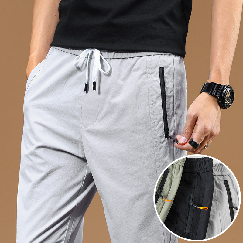 Casual Pants Men Straight Barrel Loose Pants 2021 Fall New Paratrooper Sports Long Pants Trends 100 Hitchhiking Pants