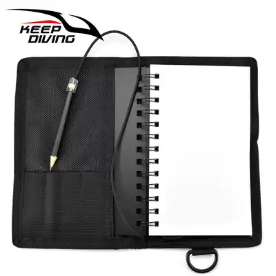 Underwater notepad Underwater record writing board Notebook handwriting board Scuba diving technical diving supplies wet note