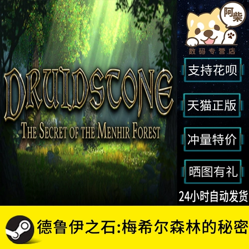 ПК подлинный паровой игру Друидстоун: Секрет леса Менхир