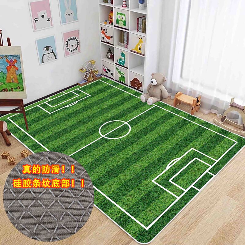 Non-Slip Indoor Football-Themed Children's Training Game Sports Carpet Court Home Yoga Mat Soundproof Large Floor Mat Non-Slip Indoor Football-Themed Children's Training Game Sports Carpet Court Home Yoga Mat Soundproof Large Floor Mat