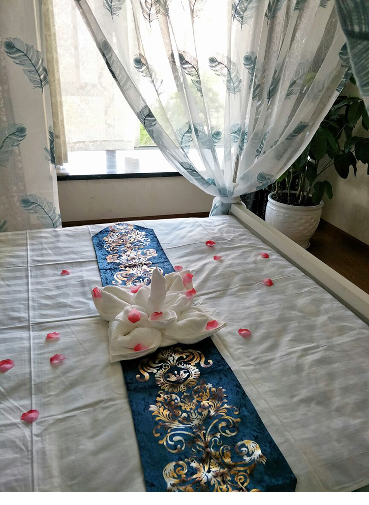 Đông Nam Á và người Mỹ cổ điển theo phong cách Trung Quốc bốn cột giường giường tán lớp vỏ manti chúa tùy chỉnh Mediterranean Hàn Quốc muỗi tấm màn che net - Bed Skirts & Valances rèm ngủ giường tầng