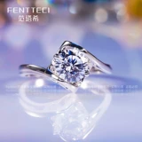 Модное обручальное кольцо, 2021 года, золото 750 пробы, серебро 925 пробы