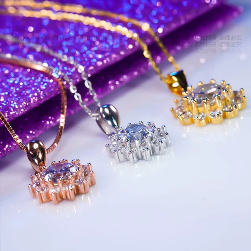 Ожерелье на солнечной энергии, цепочка до ключиц, дизайнерская подвеска, серебро 925 пробы, золото 750 пробы, подарок на день рождения, тренд сезона