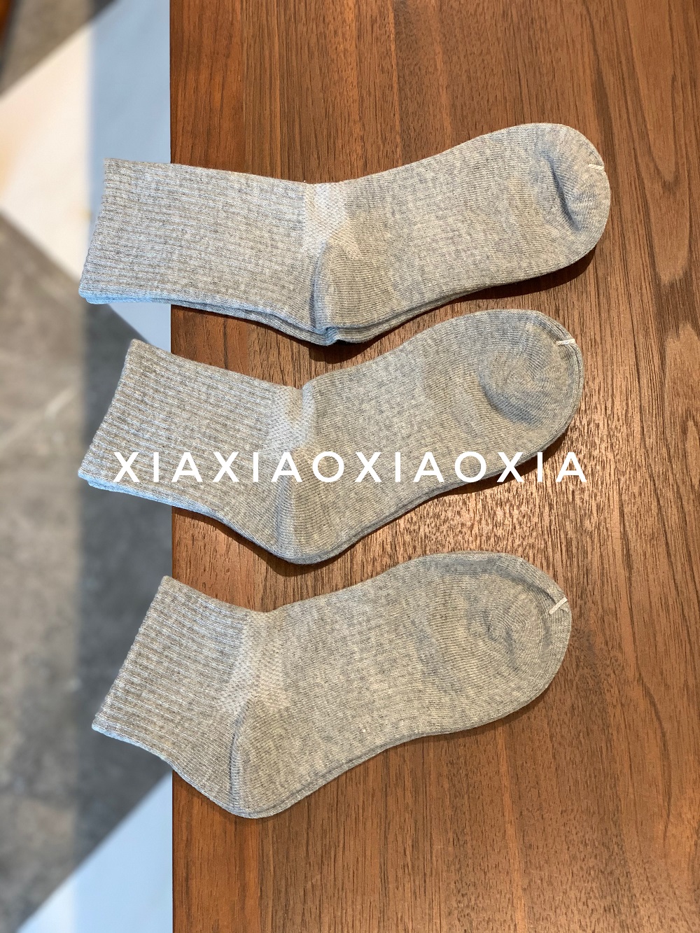 (Full 5 pairs) Basic men's and women's cotton socks are breathable and comfortable, simple and not simple, 34-40 yards are recommended