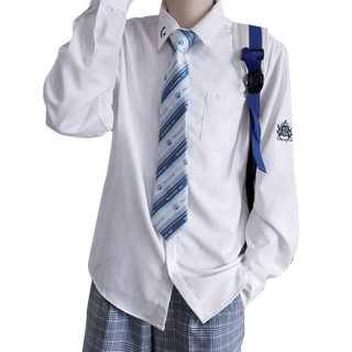 Original dk uniform college style long-sleeved shirt men