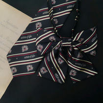 Thorn original Ikebuchi high jk dK uniform skirt genuine with college style tie bow tie
