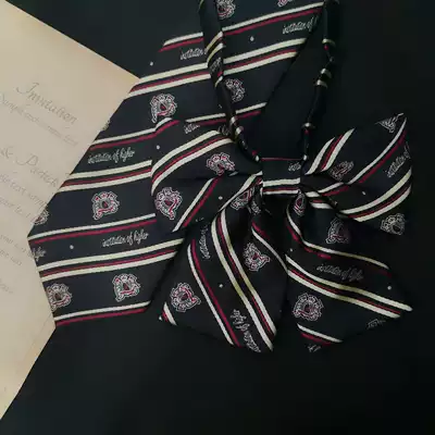 Thorn original Ikebuchi Takao jk dK uniform skirt genuine with college style tie bow tie