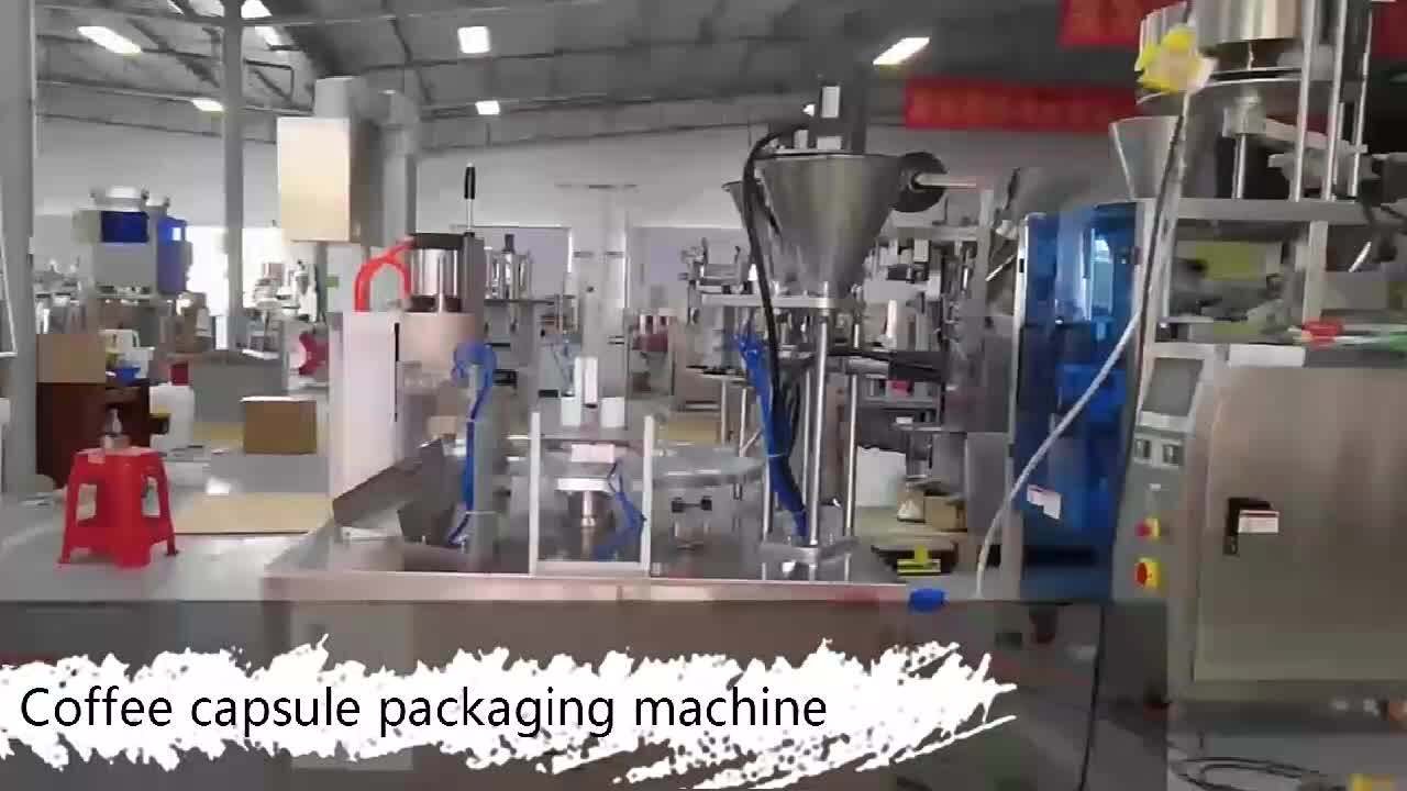 Automatic Coffee Filling And Sealing Machine Nespresso Empty Coffee