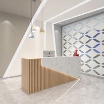Brief Modern Light Extravaganza Cashiers Front Desk Beauty Salon Bar Terrace Clothing Shop Counter Company Hotel Reception Desk Customised