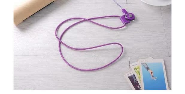 Dây đeo điện thoại di động treo cổ Chuỗi điện thoại di động treo phụ kiện trang sức Hai dây trong một xoay dài