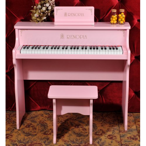 Beautiful (renopia) South Korea imported 61-key children's piano beginner electronic piano Wooden early education toy piano