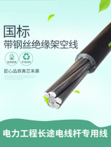 National standard with steel core aluminum wire outdoor single core wire 25 50 70 square 95 steel core overhead insulated low voltage cable