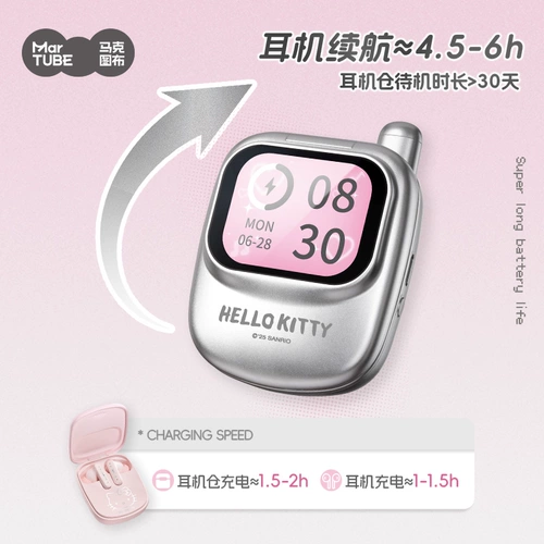 Hello Kitty, наушники, умный экран, сенсорный экран, bluetooth