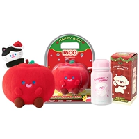 Apple, плюшевая кукла, стакан, котенок