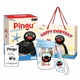 [Стиль дайвинга] Летняя соломенная чашка Pingu + подарочный пакет